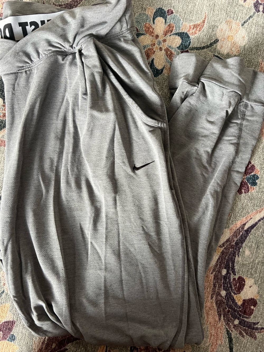Nike Gray Dri-FIT Jogger Sweatpants
